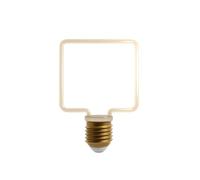 Lampadina decorativa a LED Edison, stile vintage, 4 W/8 W, E27/E14, 2700 K, lampadine a LED, stile vintage, 240 V (forma quadrata)