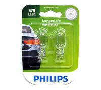 Lampadina Di Ricambio Philips LongerLife 579 10W Due Bulbi Per Luce Posteriore