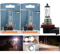 Lampadina Di Ricambio Sylvania Basic H8 35W Due Pezzi Fari Anabbaglianti