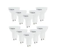 Lampadina Dicroica LED GU10 9.5 W Resa 67Watt Risparmio Energetico 4500K Pezzi 10