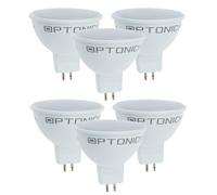 Lampadina Dicroica LED Spillo GU5.3 7 Watt Risparmio Energetico 2700K Pezzi 6