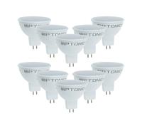 Lampadina Dicroica LED Spillo GU5.3 7 Watt Risparmio Energetico 6000K Pezzi 10