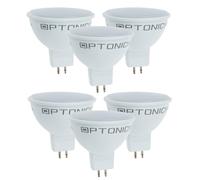 Lampadina Dicroica LED Spillo GU5.3 7Watt Risparmio Energetico 4500K Pezzi 6
