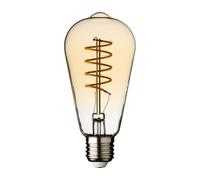 Lampadina E27 Vintage Retro' Ø 64 Bianco Caldo 4W a Spirale