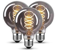 Lampadina Edison Vintage E27, E27 LED Vintage Dimmerabile 4 W Retro Lampada LED Bianco Caldo 2700K Lampadina Edison E27 Vintage Ideale per la nostalgia e l'illuminazione retrò in casa Café Bar