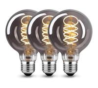 Lampadina Edison Vintage E27, E27 LED Vintage Dimmerabile 4 W Retro Lampada LED Bianco Caldo Lampadina E27 Vintage Ideale per la nostalgia e l'illuminazione retrò in casa Café Bar - 3 pezzi(G80YHS6)