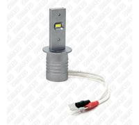 KIT COPPIA LAMPADE FARI LED H3 PER AUTO MOTO 12V 6000K CHIP SEOUL CSP SIRIUS