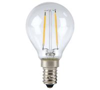 Lampadina Filo Da LED, E14, 250lm Rempl. 25W, Amp. Goccia, Blc Chd