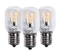 Lampadina for Microonde 40W E17 125V Parte Di Ricambio, Compatibile Con Whirlpool Confezione Da 3