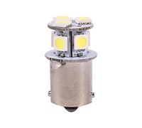 Lampadina freno, lampada di parcheggio, 2 pezzi BA15S R5W bianco 1156 5050 8SMD LED per luci di stop per auto