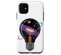 Lampadina Galassia Idea Spazio Creatività Universo Simbolico Custodia per iPhone 11