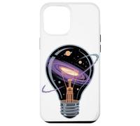 Lampadina Galassia Idea Spazio Creatività Universo Simbolico Custodia per iPhone 12 Pro Max
