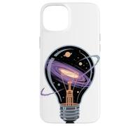 Lampadina Galassia Idea Spazio Creatività Universo Simbolico Custodia per iPhone 15 Plus