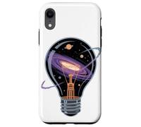 Lampadina Galassia Idea Spazio Creatività Universo Simbolico Custodia per iPhone XR