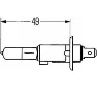LAMPADINA H1-1 FILAM. 24/70 HD