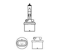 Lampadina H27W/1 12059C1 PHILIPS per HYUNDAI KIA CHEVROLET SSANGYONG DAEWOO