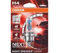 Lampadina H4 per faro auto Osram Night Breaker Laser