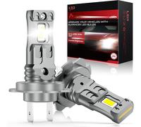 Lampadina H7 LED, chip CSP 6500K 600%,12V，100W lampadina automotive H7 LED abbag
