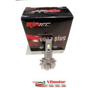 Lampadina H7 Led Moto Riatec Vega Plus 6000K Luce Bianca Plug And Play Lampada