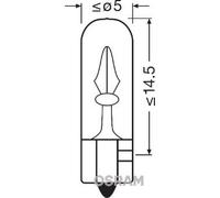 Lampadina, Illuminazione strumentazione OSRAM 2722