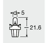 Lampadina, Illuminazione strumentazione OSRAM 2752MF