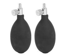 Lampadina in Lattice Per Pressione Sanguigna, 2 Pezzi Lampadina Per Sfigmomanometro di Gonfiaggio Sostitutiva Per Lampadina Per Pressione Sanguigna in Lattice con Valvola di Rilascio Dell'aria