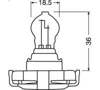 Lampadina, indicatore di direzione OSRAM 5200A per AUDI A4 B8 (8K2) 2 2008-2015