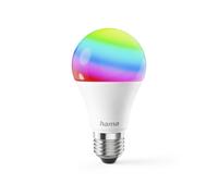 Lampadina intell. E27, 9 W, LED, materia, globo, RVBB, impostato, con. applic...