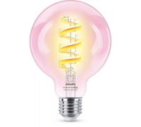 Lampadina intelligente dimmerabile Philips PHI WFB 40W G95 E27 822-65 RGB CL Wi-Fi/Bluetooth
