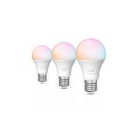 Philips Hue Lampadina LED intelligente E27 A60, 8 W, RGB CCT, confezione da 3 Philips Hue