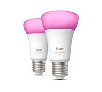 Lampadina intelligente Philips Hue White and Color Ambiance E27 A60 Bluetooth x2
