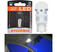 Sylvania Zevo LED Luce 194 Bianco 6000K Due Lampadine Posteriore Lato Marker