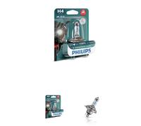 Lampadina lampada PHILIPS H4 X-TREME VISION 12V 60/55W zoccolo P43T alogena con