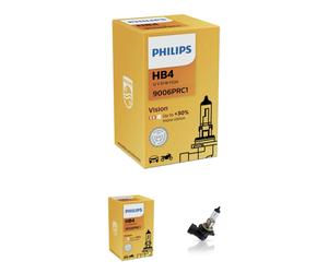 Lampadina lampada PHILIPS HB4 12V 51W zoccolo in plastica P22d alogena con vetr