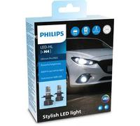 Kit Lampadine a Led Philips Ultinon Pro3022 12V-24V 20W H4 6000K 11342U3022X2