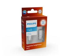 PHILIPS Ultinon Pro7000 LED T10 lampadina di segnalazione per auto, W5W, 6.000K cool Bianco, 24V, Versione attuale