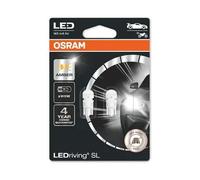 OSRAM LEDriving SL, W5W, Amber, Double Blister (2 lamps), LED Retrofit, offroad use only
