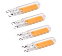 Lampadina LED 4PCS Lampadine LED G9 AC220V 3W 5W 7W Lampadina COB Lampadina Con Angolo Del Fascio Di 360° Può Attenuare La Luce Bianca Fredda 6000K,bianco Caldo,7 W