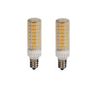 LAMPADINA LED 7 W LUCE CALDA 3000K 2 LAMPADINE E14 PER LAMPADARIO [EEK: A]