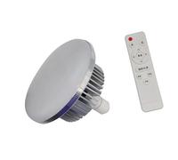 Lampadina LED 85W 155W Luminosità regolabile e temperatura colore per studio fotografico Base E27 con telecomando Luce telecomando