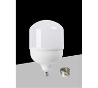 Lampadina led 90 w luce bianca doppio attacco e27 adattatore e40 t120