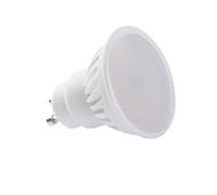 Lampadina Led 9W in ceramica Milky cover GU10 Kanlux TEDI MAXX LED GU10-WW Cod. 23412 - Bianco Caldo 3000K