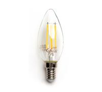 Lampadina Led a Filamento E14 C35 a candela 6W Bianco caldo 2700K Neos