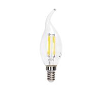 Lampadina Led a Filamento E14 CL35 a colpo di vento 4W Bianco freddo 6500K Aigostar