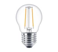 Lampadina Led a Filamento E27 G45 a sfera 2W Bianco caldo 2700K Novaline