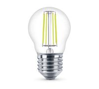 Lampadina Led a Filamento E27 G45 a sfera 4W Verde Novaline