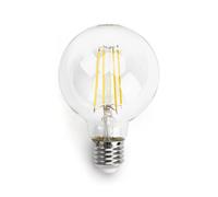 lampadina led filamento g80 4w attacco e27 450 lumen 2700k luce calda d80h120mm angolo 360 equivale a 39w incadescenza