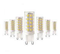 Lampadina LED a Mais G9 a Baionetta 3W/5W/6W Altissima Luminosità Anti-Sfarfallio CRI>80 per Camera Soggiorno Cucina Corridoio Non Dimmerabile Confezione da 7(Natural white 4000K,6W)
