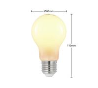 Lampadina LED Arcchio A60, E27, 4 W, 2.700 K opalina, dimmerabile Arcchio