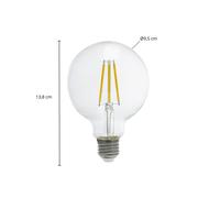 Lampadina LED Arcchio Globe G95 E27 3,8 W 3.000 K a filamenti Arcchio
